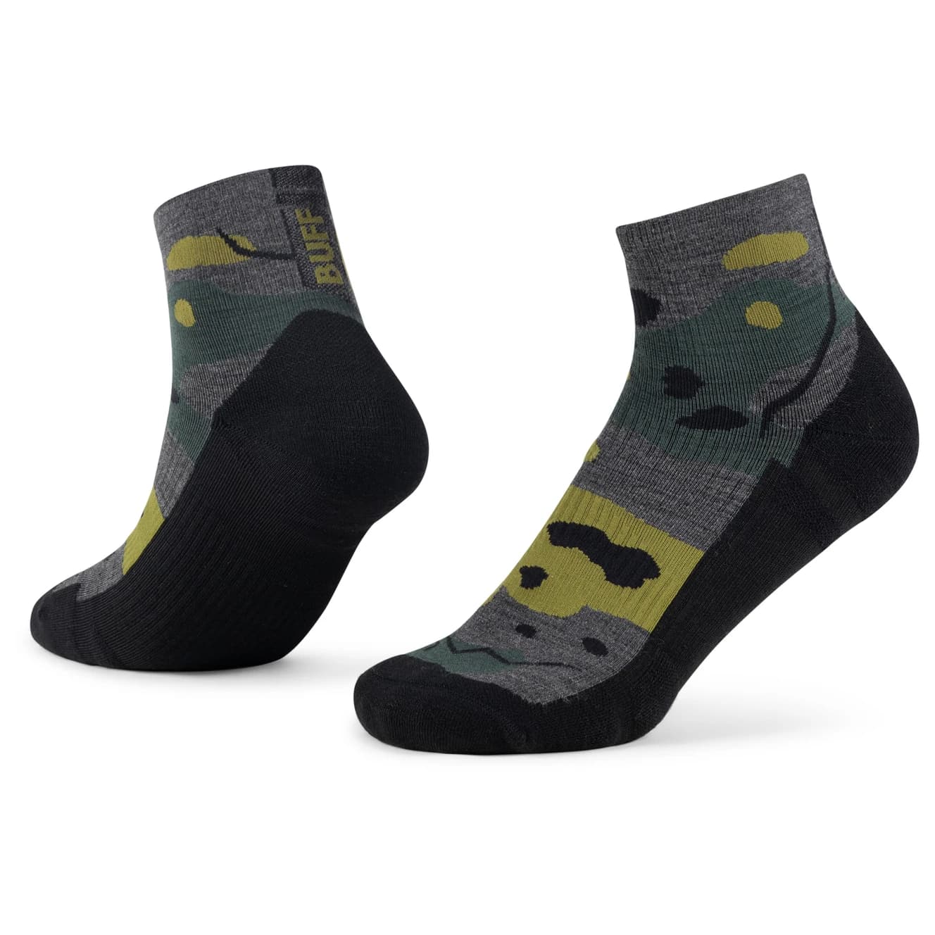 Мериносови чорапи Buff Merino Lightweight Quarter Sock LWQ2 Sports socks - Grey