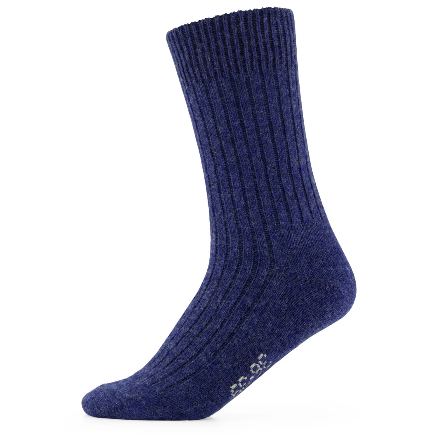 Спортни чорапи Alpacasocks&Co Merino Cashmere Ribbed Crew Sports socks - Blue / Blue
