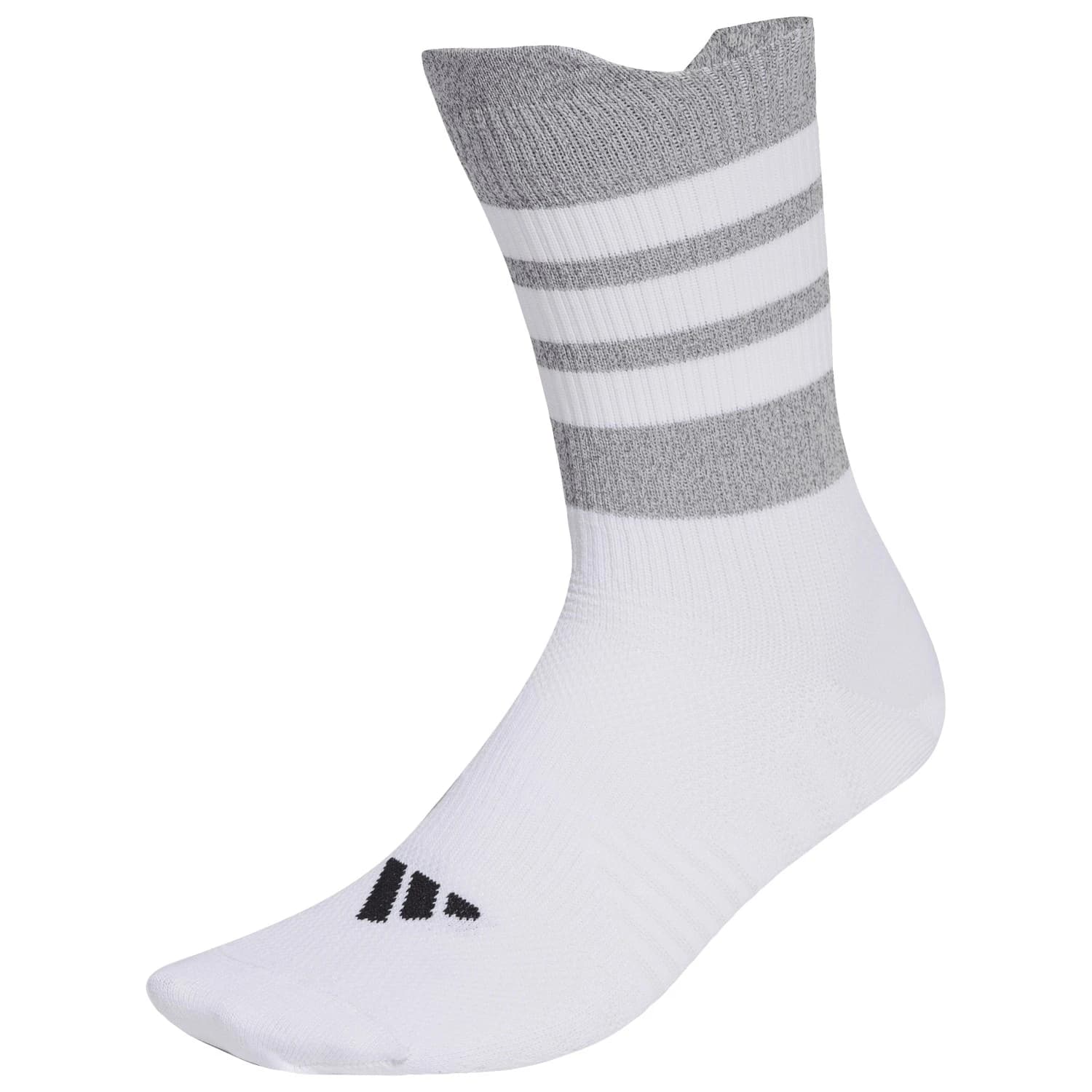Чорапи за бягане adidas RUNxRFLCTV Sock Running socks - White / Reflective Silver / Black