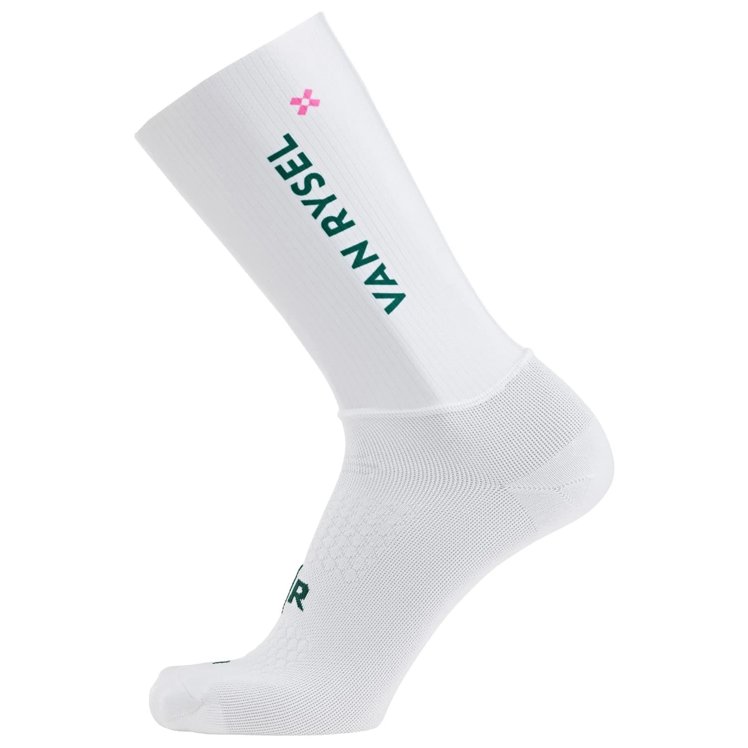 Чорапи за колоездене VAN RYSEL Socks RCR-R Cycling socks - Green