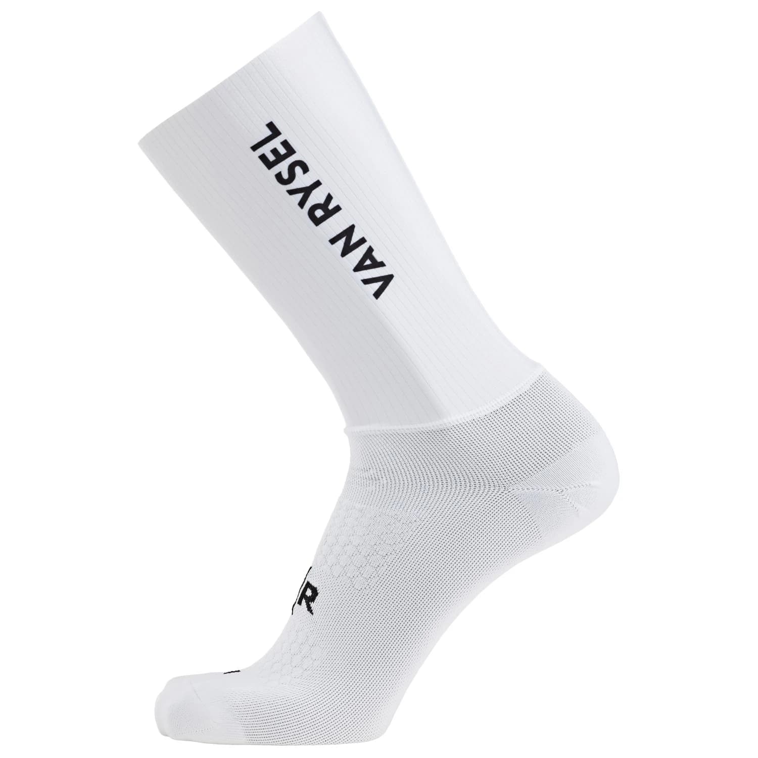 Чорапи за колоездене Van rysel Socks RCR-R Cycling socks - White