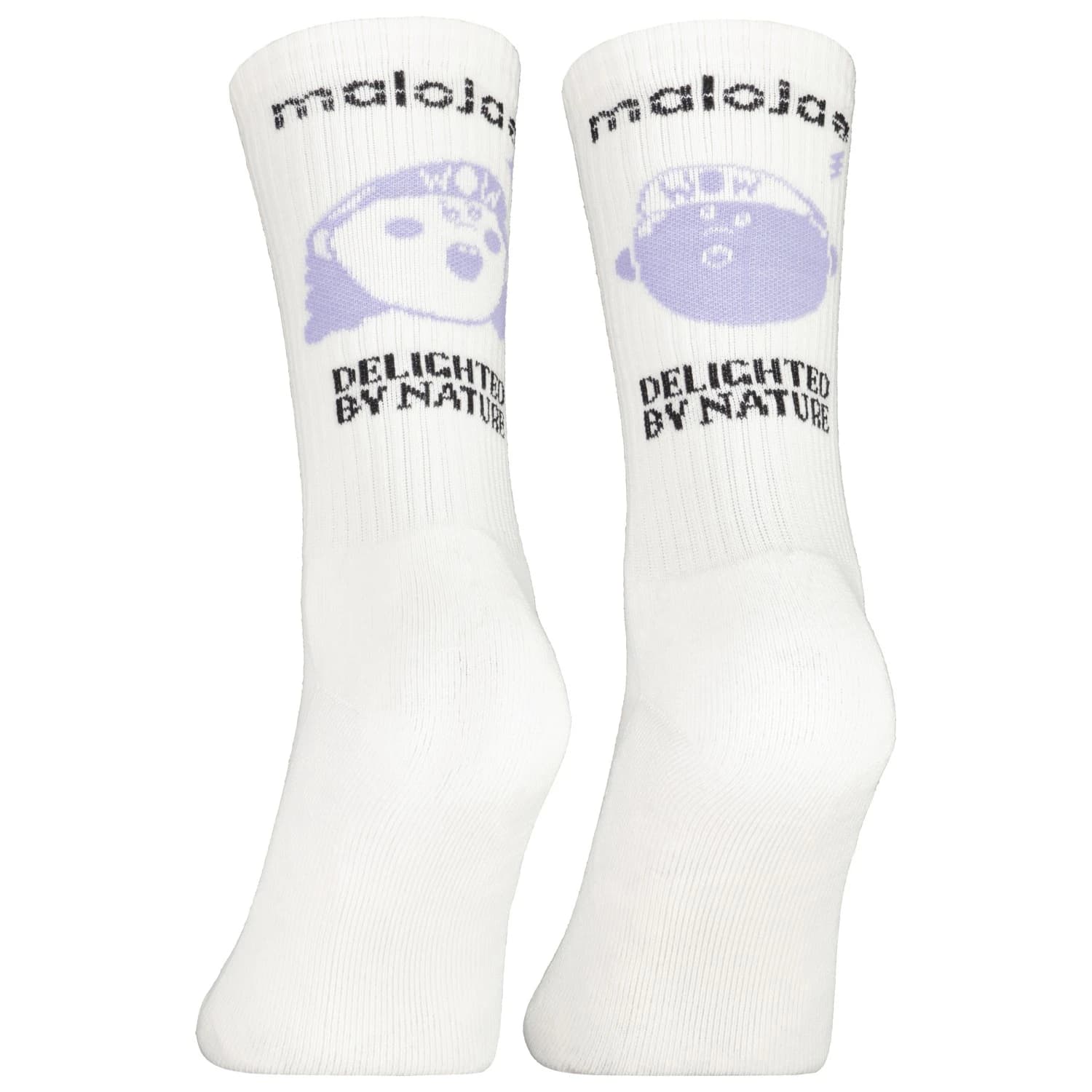 Спортни чорапи Maloja BellottiM. Sports socks - Shaded White Wow