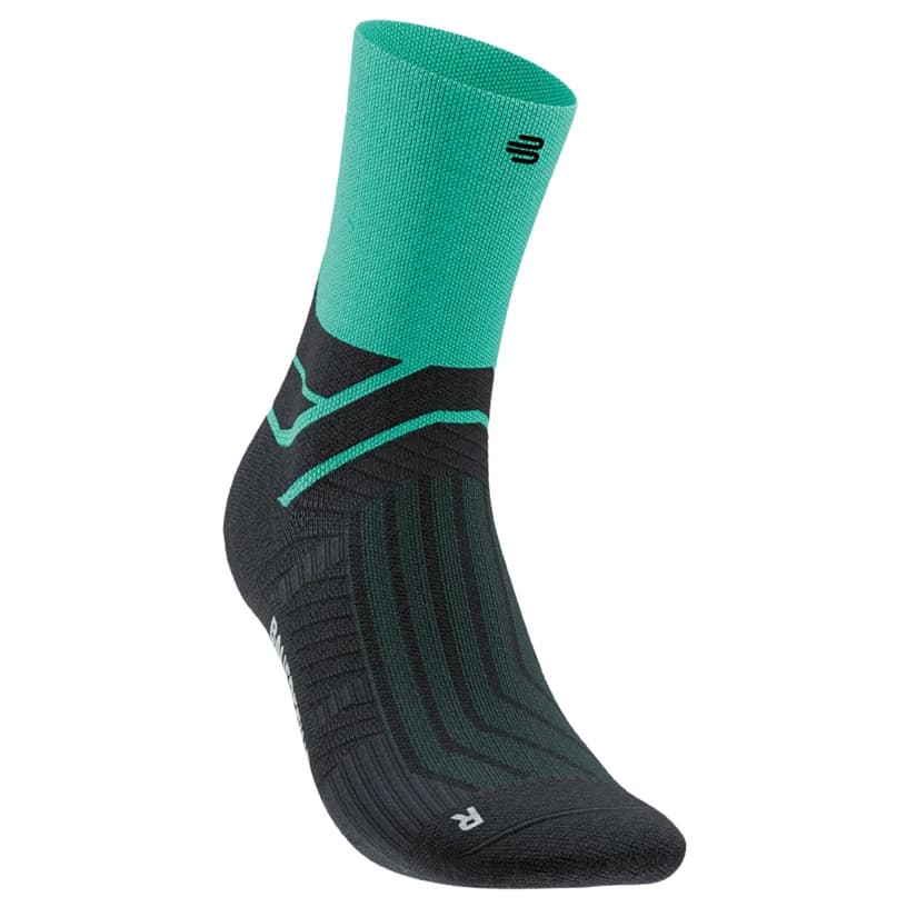 Мъжки чорапи за бягане Bauerfeind Sports Run Performance Mid Cut Socks Running socks - Mint