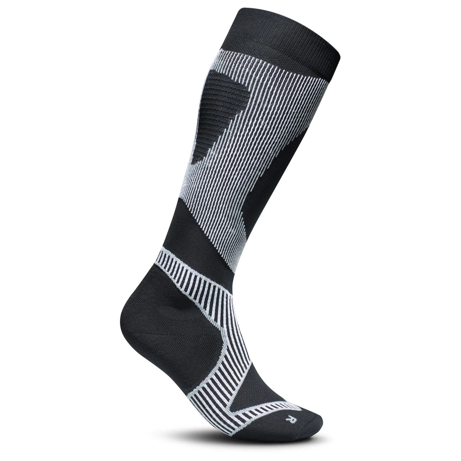 Дамски чорапи за бягане Bauerfeind Sports Women's Run Performance Compr. Socks Running socks - Black