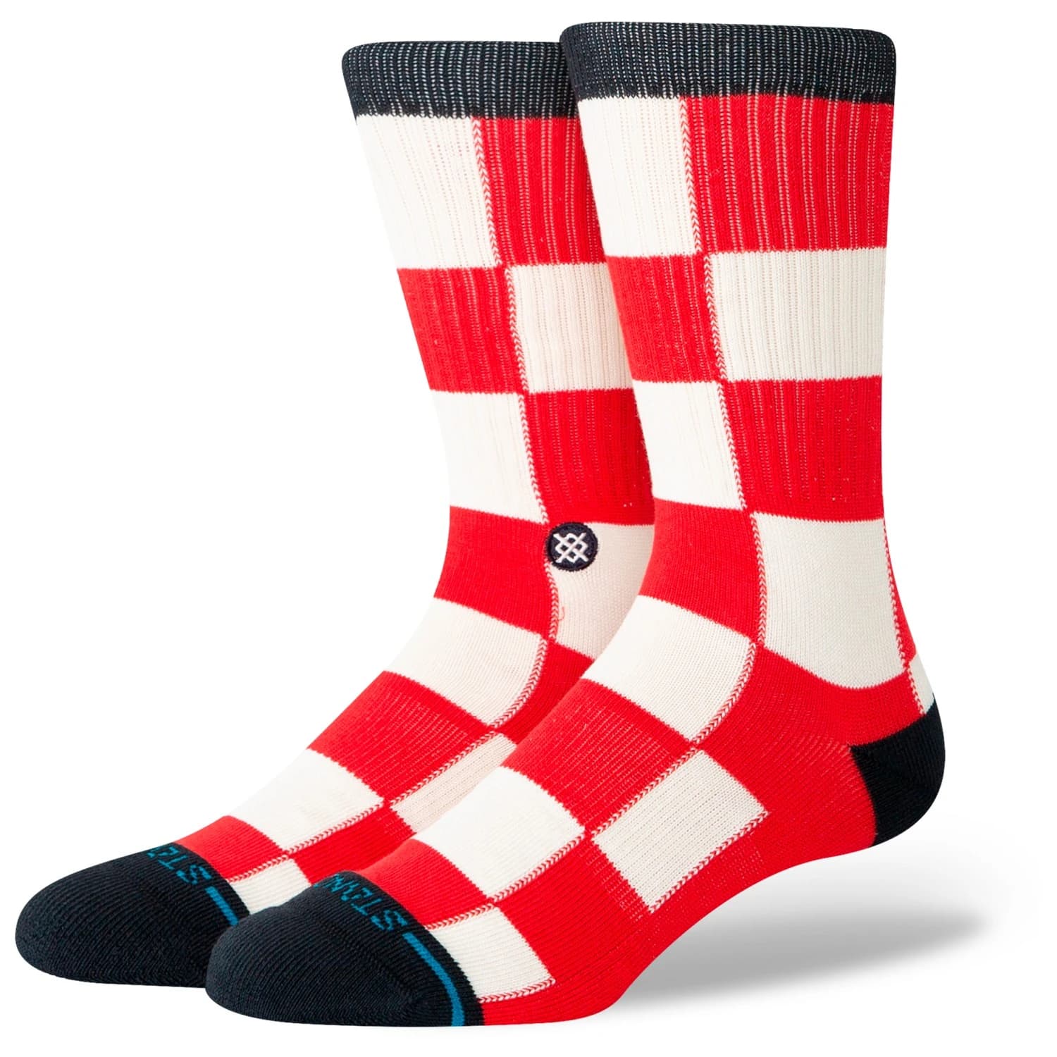 Спортни чорапи Stance Chaturanga Crew Sports socks - Red