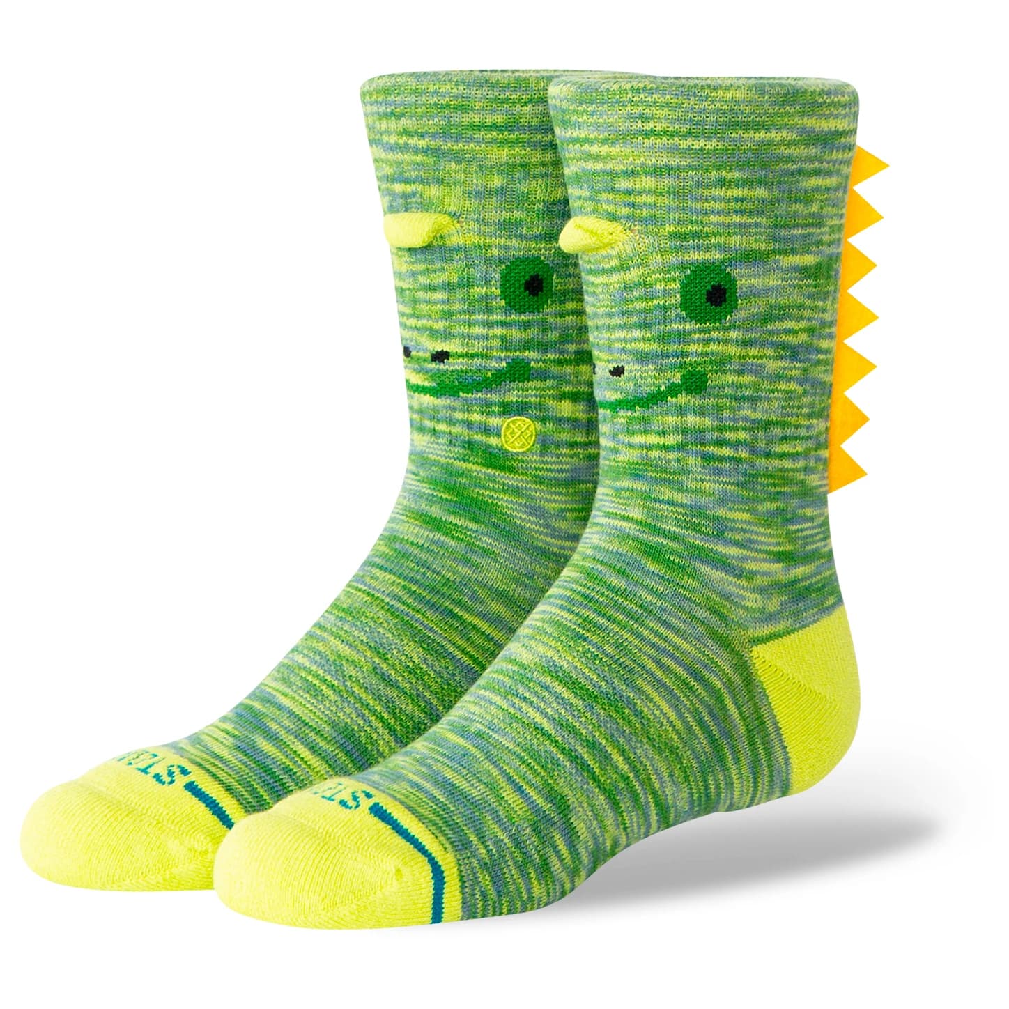 Детски спортни чорапи Stance Kid's Spikey Crew Sports socks - Green