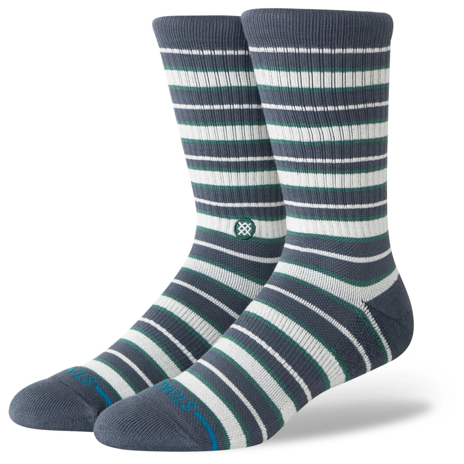 Спортни чорапи Stance Signature Stripe Crew Sports socks - Turbulence