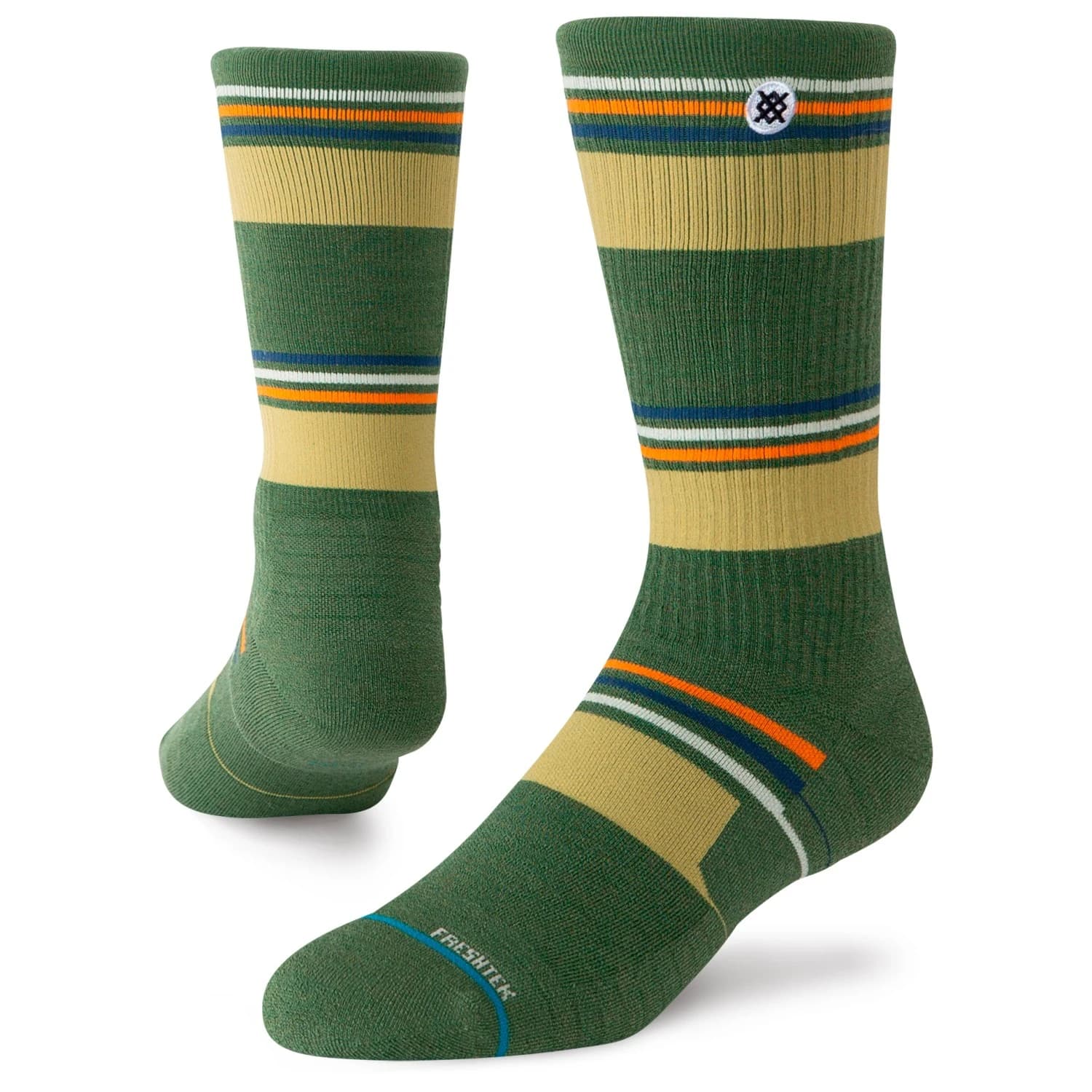 Туристически чорапи Stance Walton Hike Light Crew Walking socks - Green