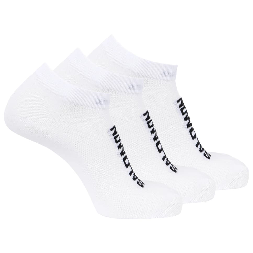 Спортни чорапи Salomon Everyday Lite Low 3-Pack Sports socks - White