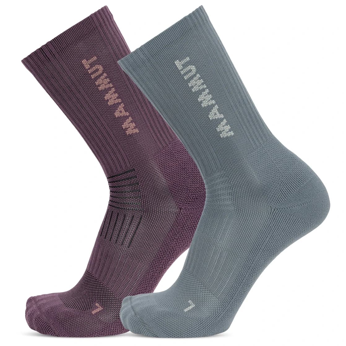 Спортни чорапи Mammut Multisport Crew 2-Pack Sports socks - Paloja / Strata