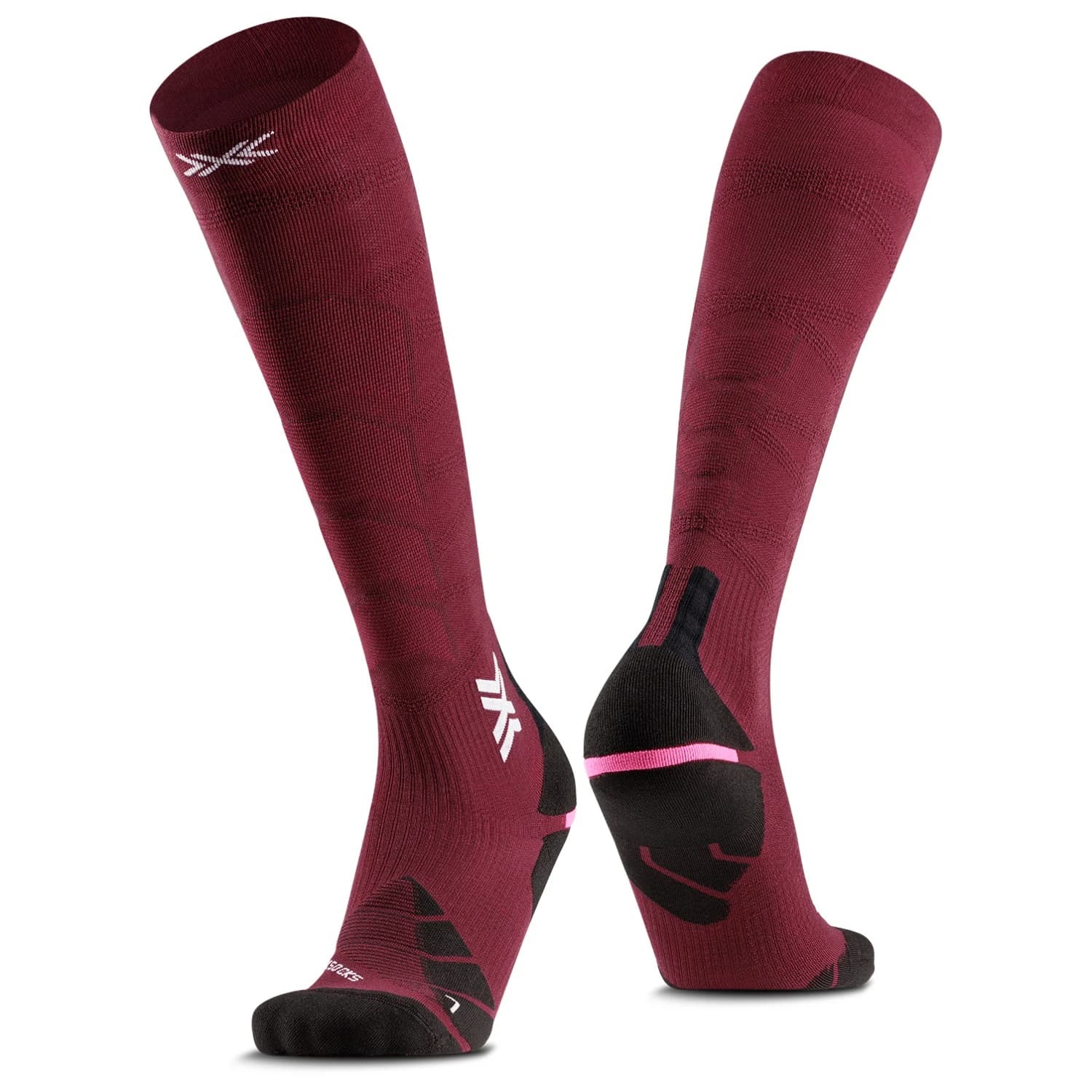 Ски чорапи X-Socks Ski Anatomix Merino OTC Ski socks - Oxide Red