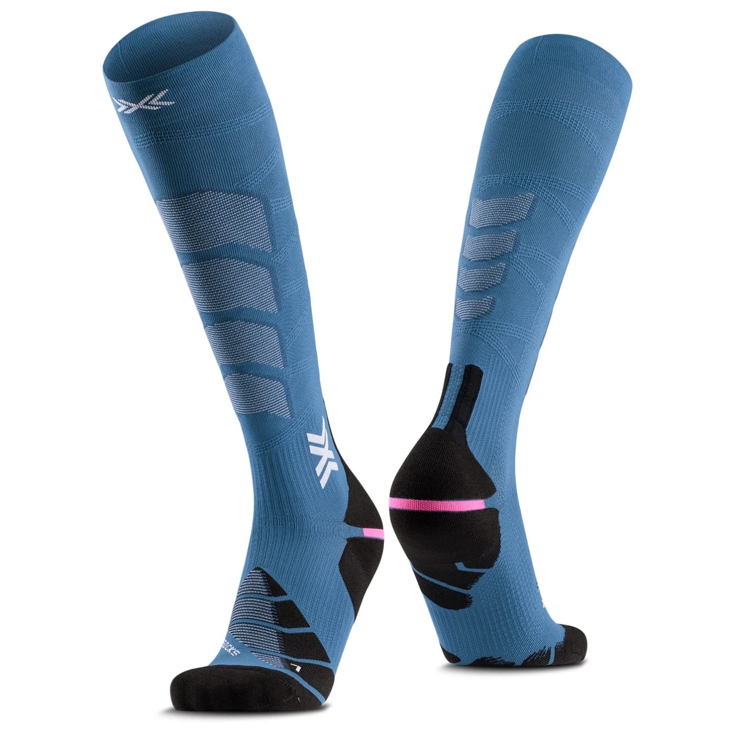 Ски чорапи X-Socks Ski Anatomix OTC Ski socks - Neo Navy