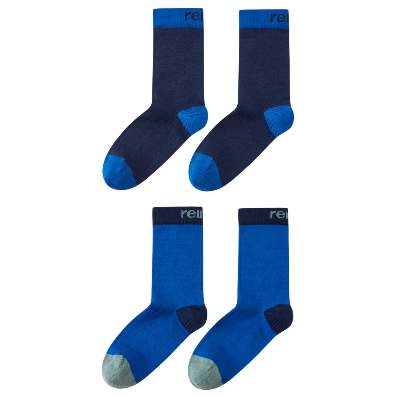 Детски мериносови чорапи Reima Kid's Parit Socks Merino socks - Navy