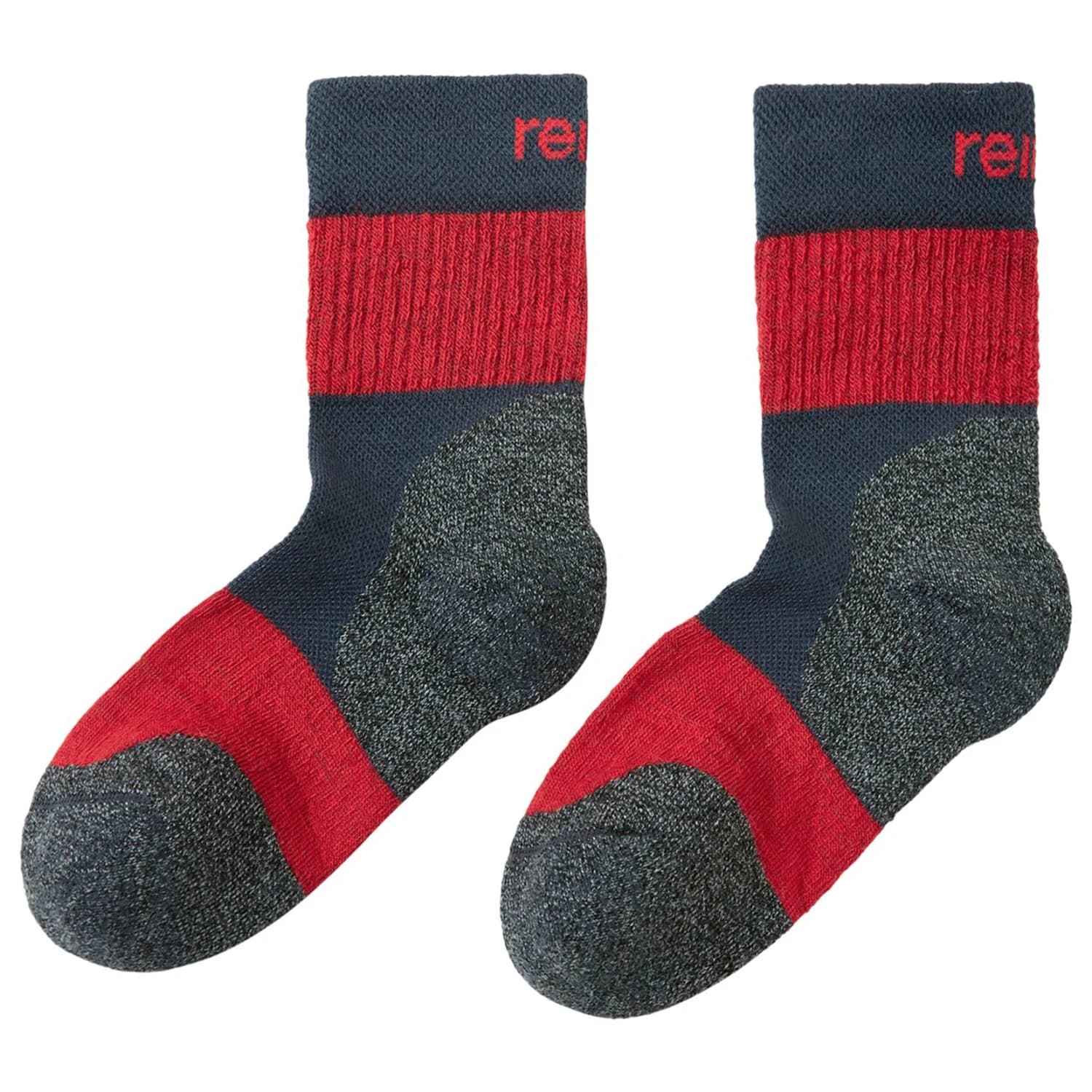 Детски спортни чорапи Reima Kid's Patikka Socks Sports socks - Reima Red