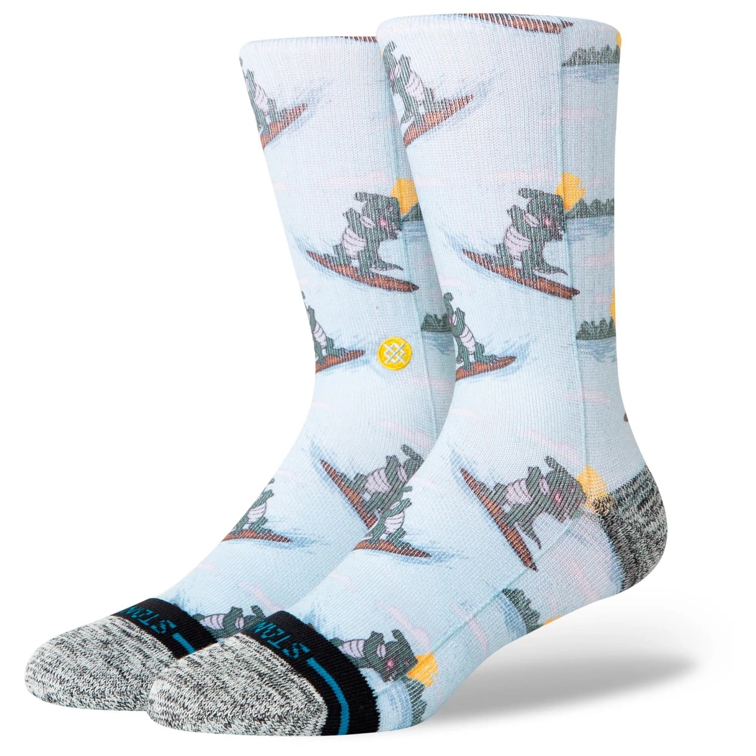 Спортни чорапи Stance Later Gator Crew Sports socks - Lightblue