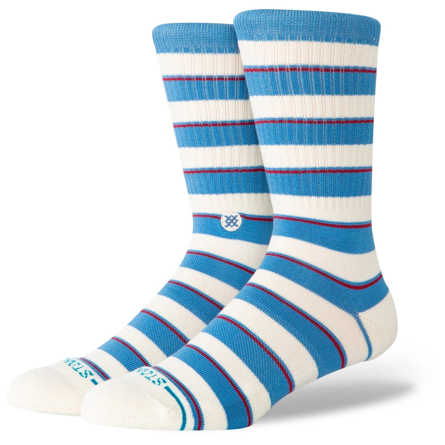 Спортни чорапи Stance Striped It Crew Sports socks - Capri Blue