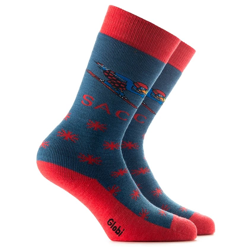 Детски ски чорапи Rohner Kid's SAC Globi Ski Ski socks - Red