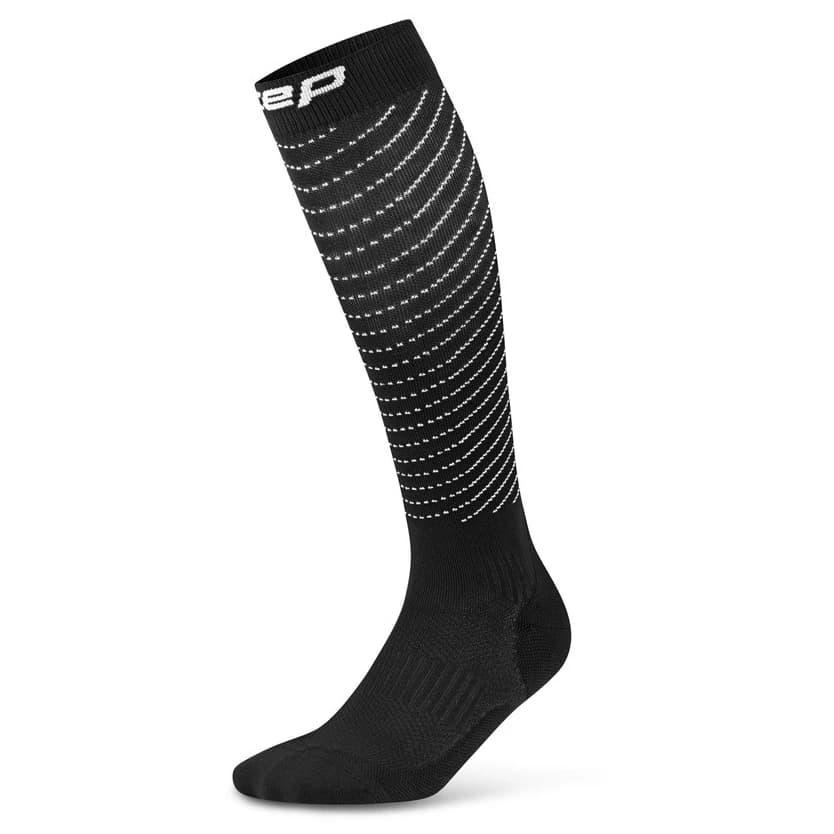 Мъжки компресионни чорапи CEP Pro Run Reflective Socks 3.0 Tall Compression socks - Black
