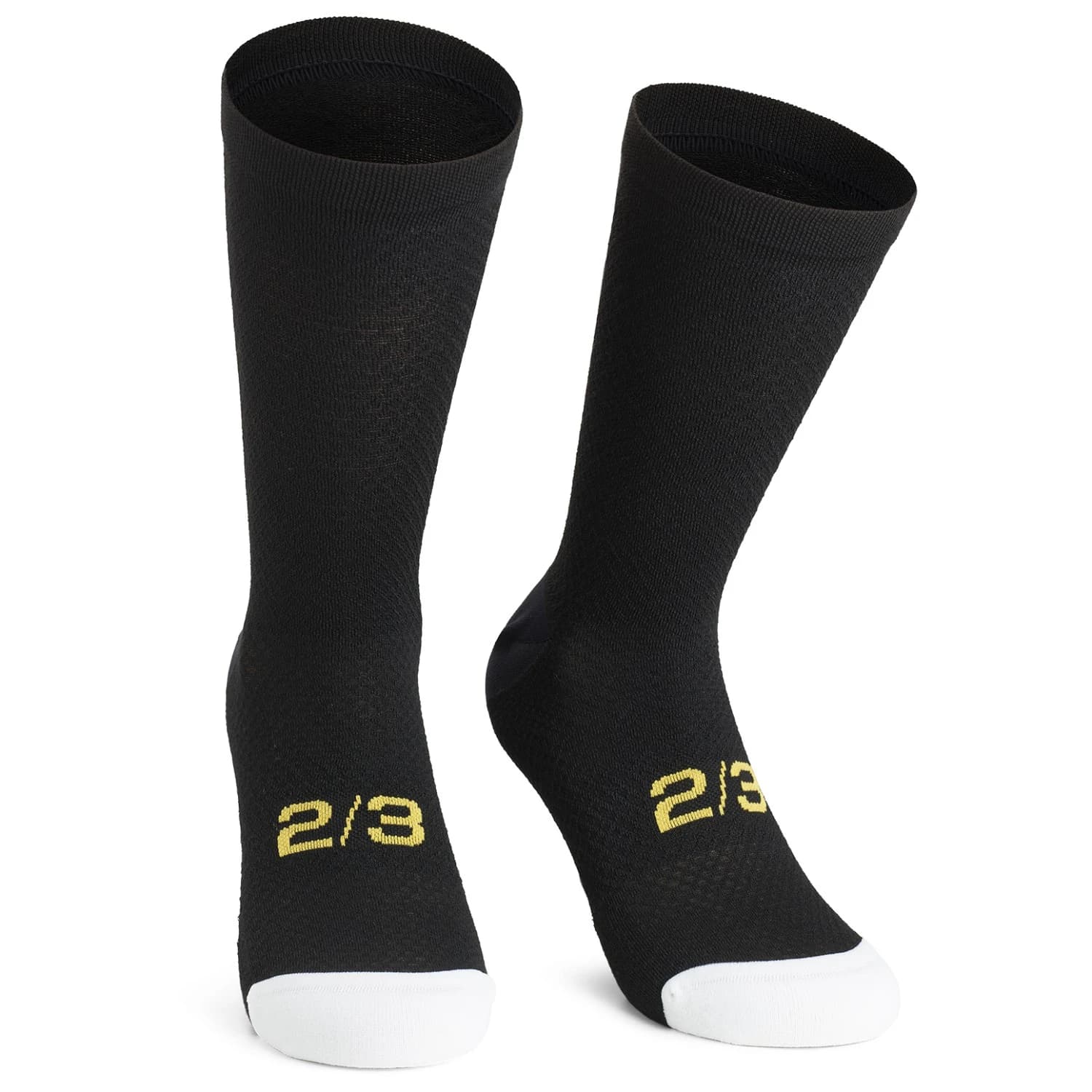 Чорапи за колоездене ASSOS Spring Fall Socks P3 Cycling socks - Black Series