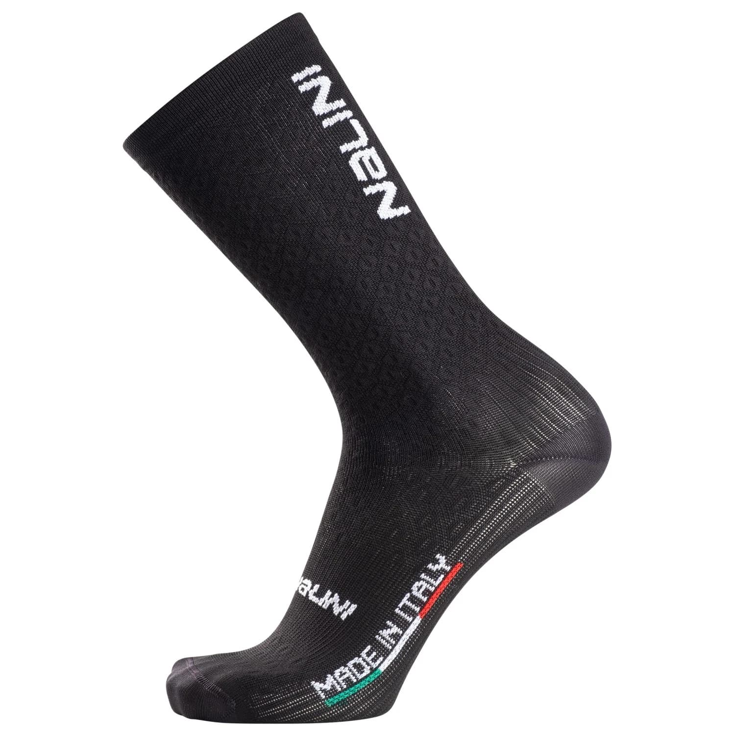 Чорапи за колоездене Nalini Pop Socks Cycling socks - Black