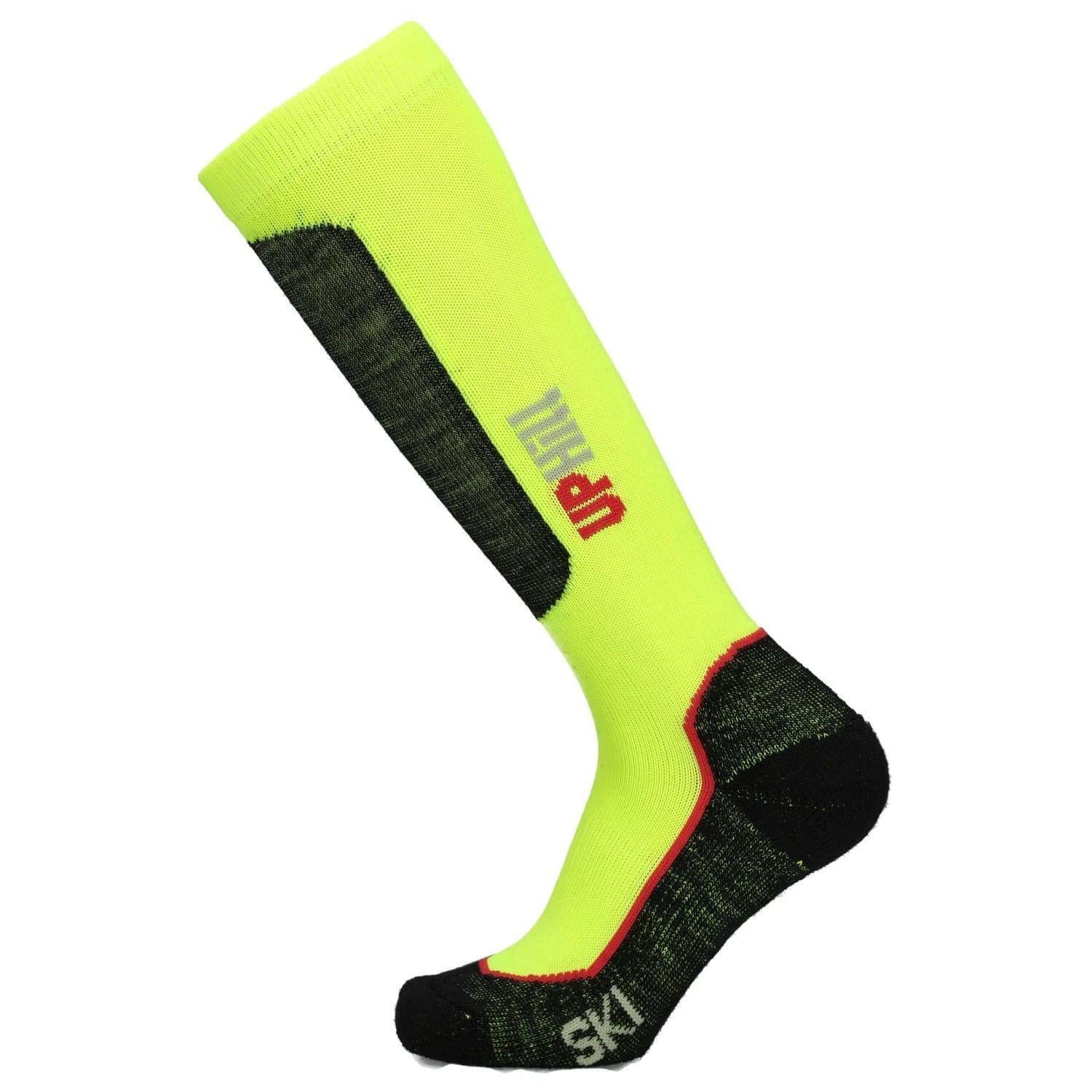 Детски ски чорапи UphillSport Kid's Halla Alpine Ski Pro 4-Layer Ski socks - Hi Vis Yellow