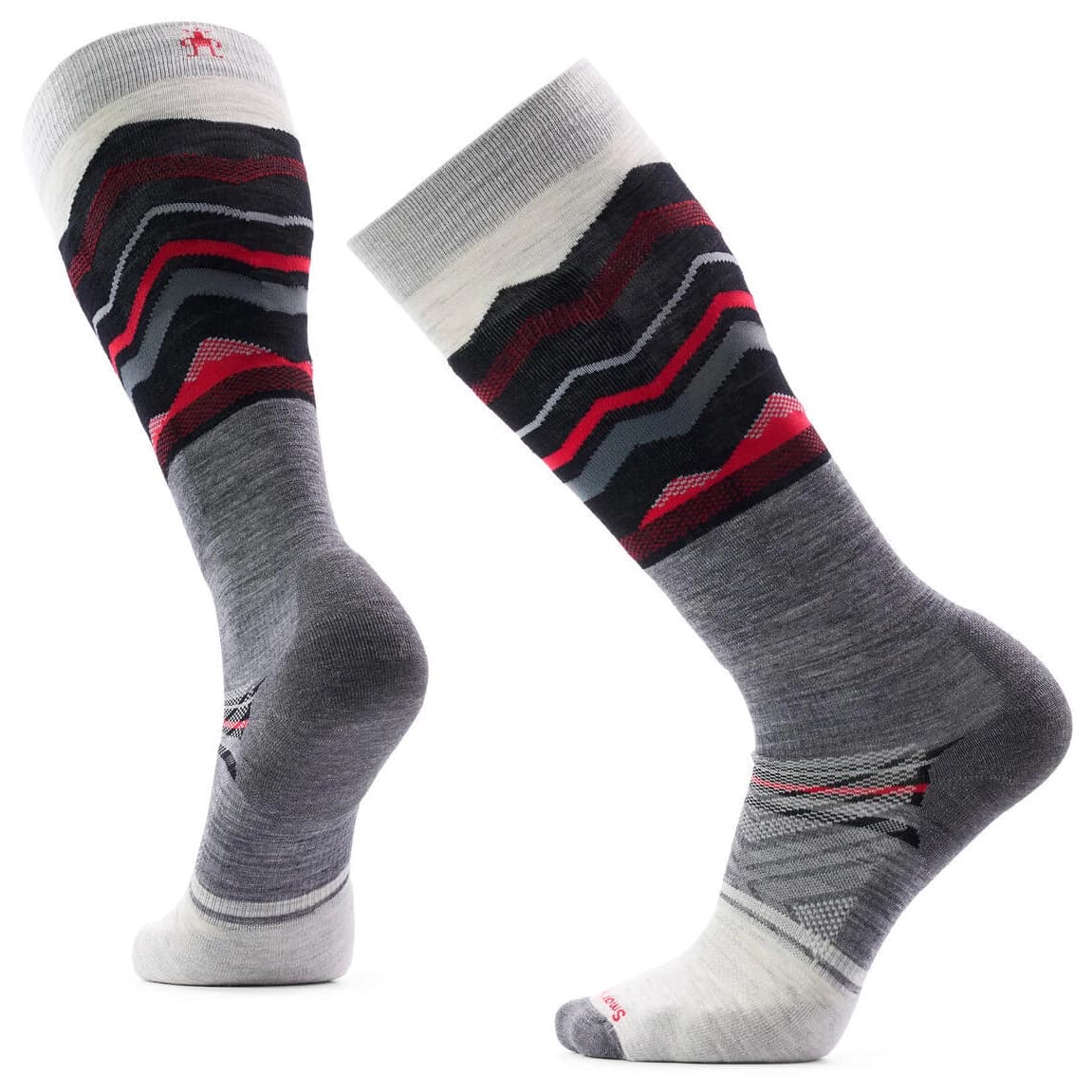 Ски чорапи Smartwool Ski Targeted Cushion Expanding Horizons OTC Socks Ski socks - Medium Gray