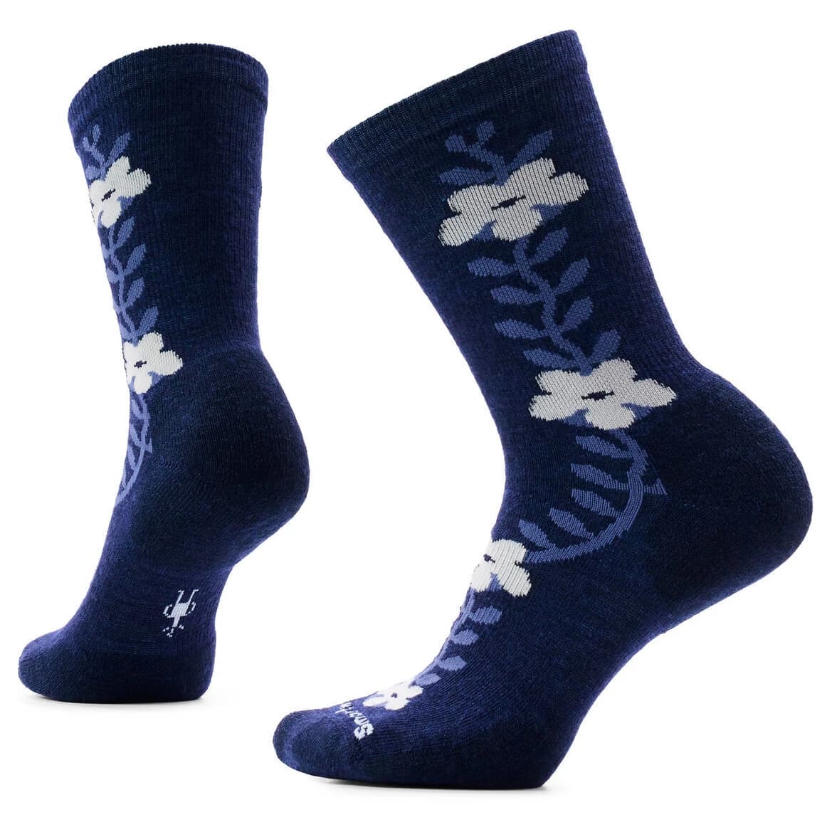 Дамски спортни чорапи Smartwool Women's Everyday Garden Vine Crew Socks Sports socks - Deep Navy