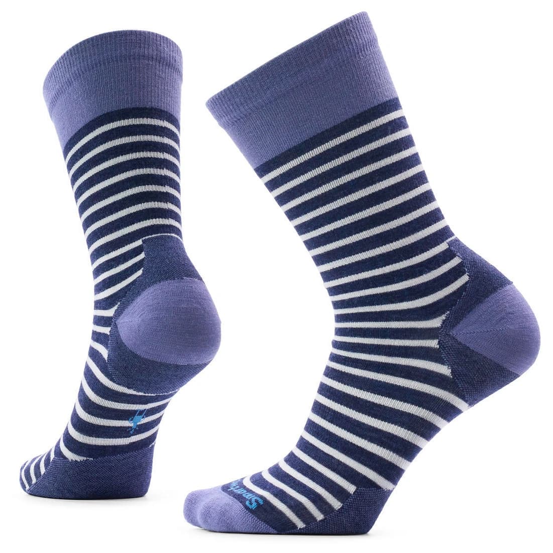 Дамски спортни чорапи Smartwool Women's Everyday Pin Stripe Crew Socks Sports socks - Deep Navy
