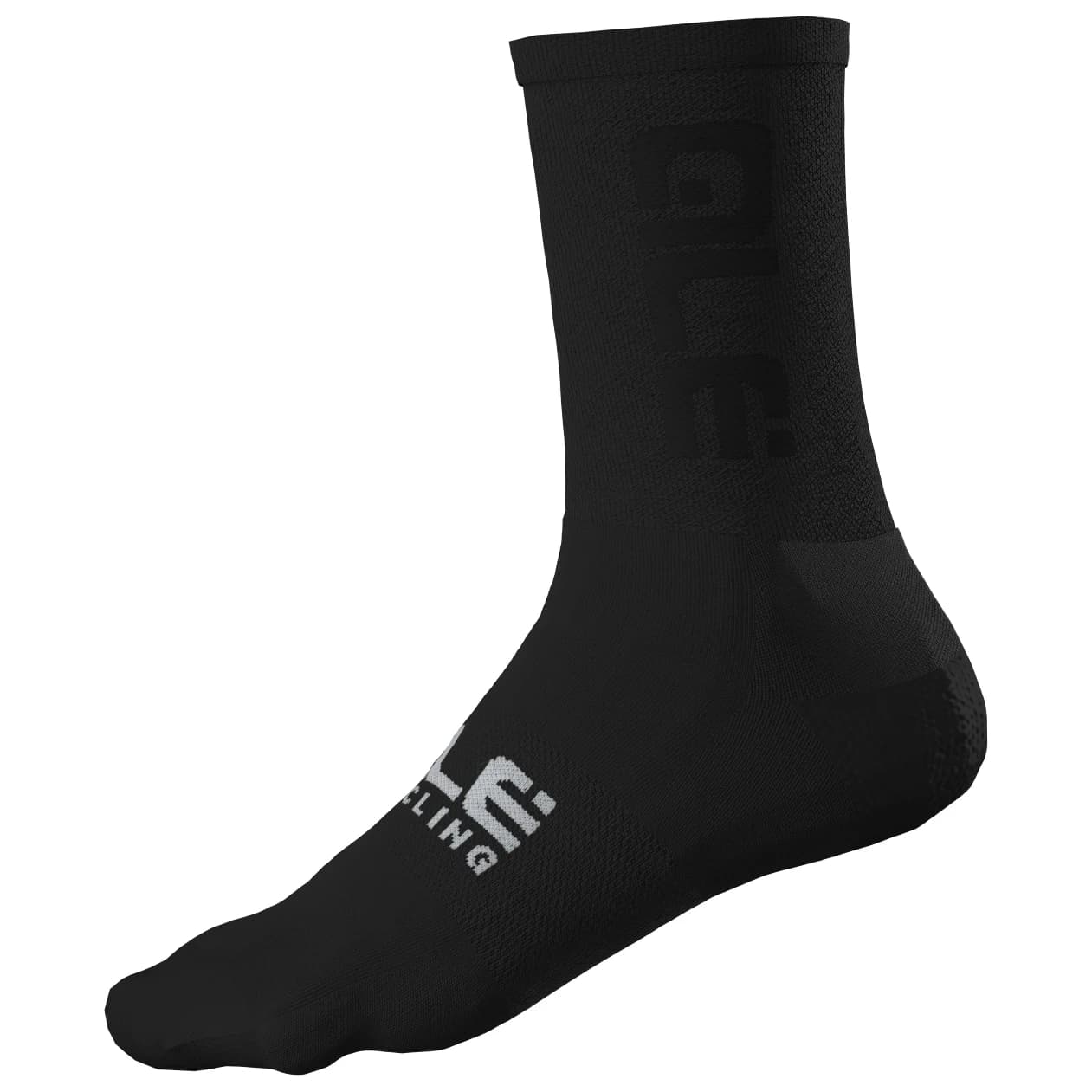 Чорапи за колоездене Alé Round Socks Cycling socks - Black