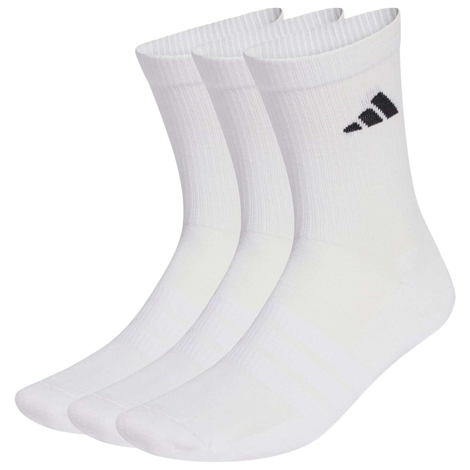 Мъжки спортни чорапи adidas Cushioned Sportswear Crew Socks 3 Pair Pack Sports socks - White / White / Black