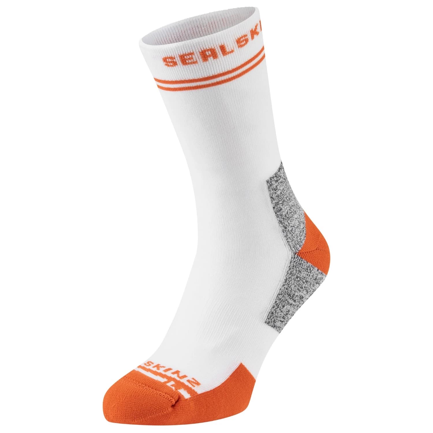 Чорапи за бягане Sealskinz Blofield Running socks - White