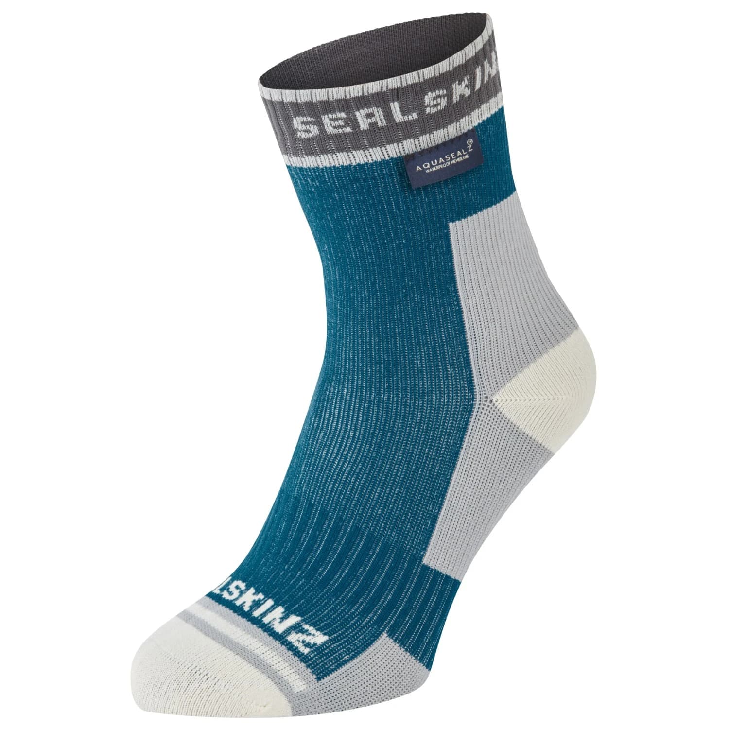 Чорапи за бягане Sealskinz Holverstone Ankle Running socks - Blue