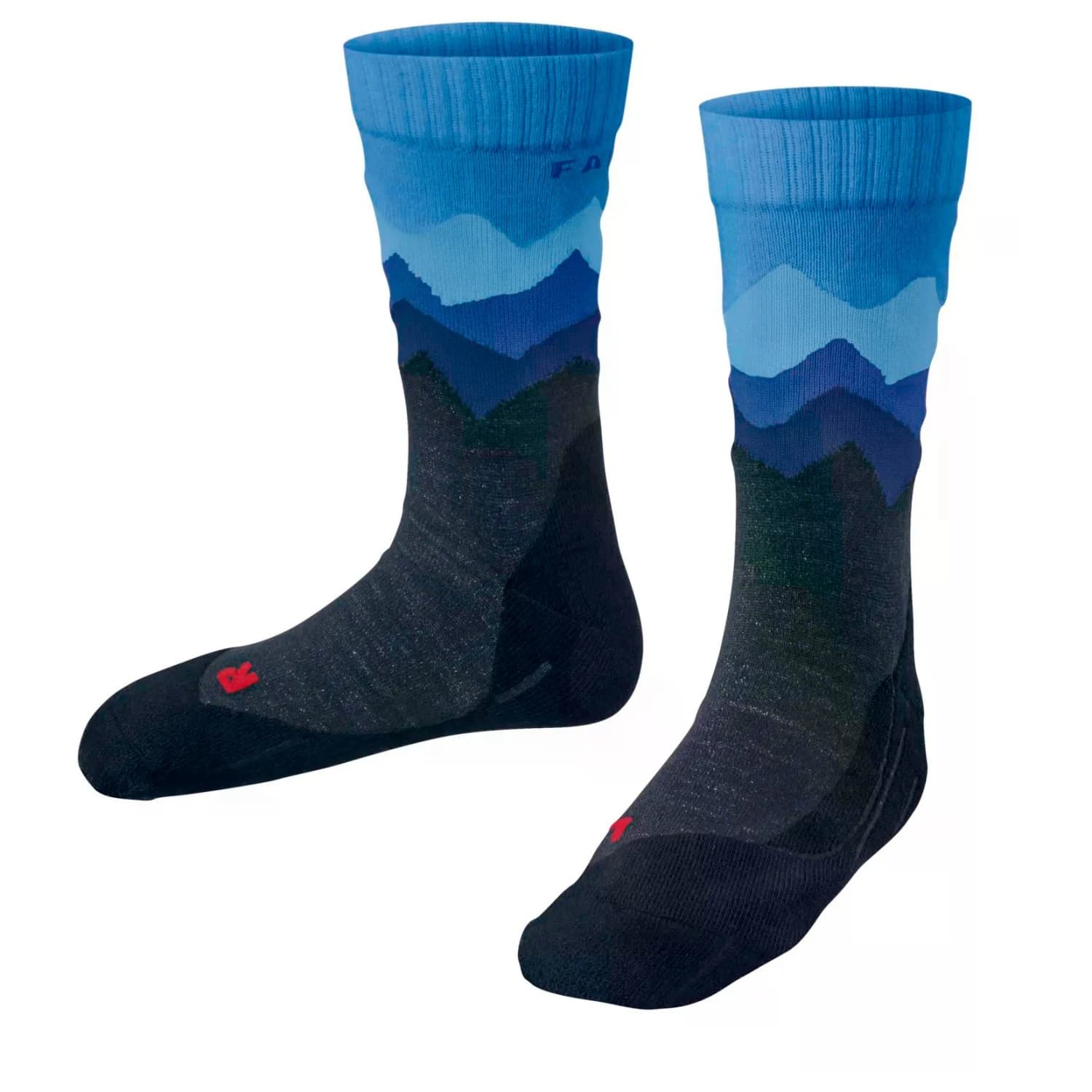 Детски туристически чорапи Falke Kid's TK2 Trend Walking socks - Marine