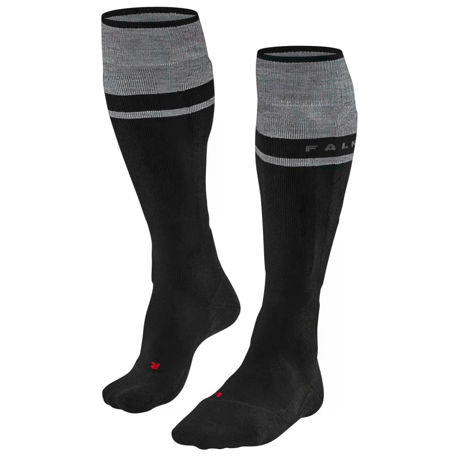 Ски чорапи Falke SK2 Intermediate Trend Ski socks - Black