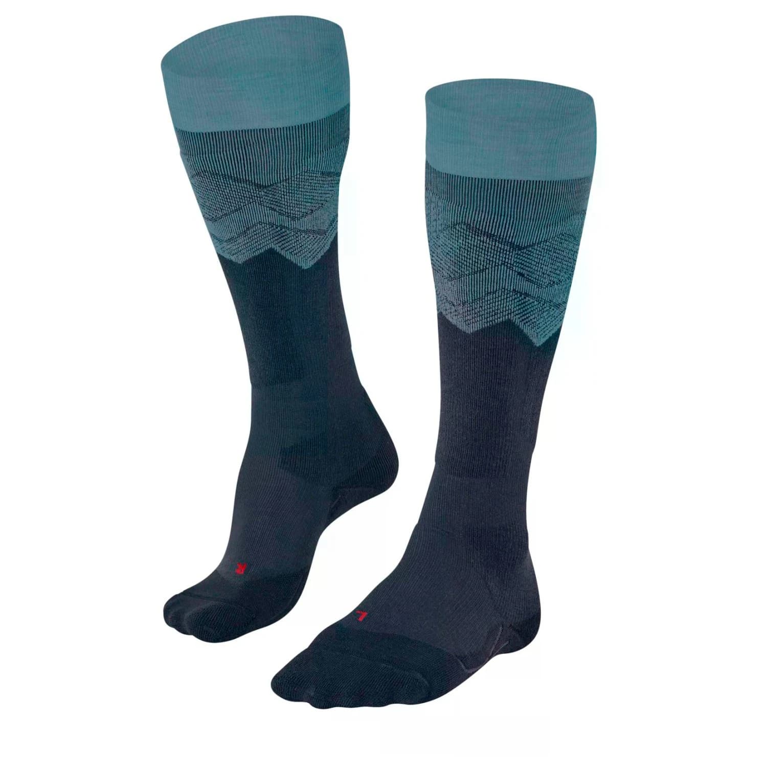 Ски чорапи Falke SK4 Advanced Trend Ski socks - Space Blue