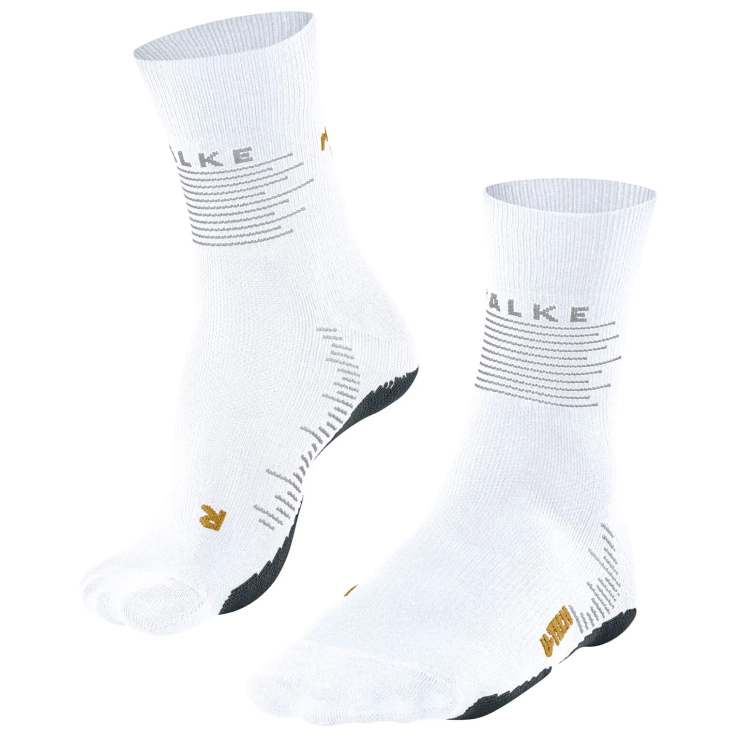 Дамски чорапи за бягане Falke Women's RU True Motion Running socks - White