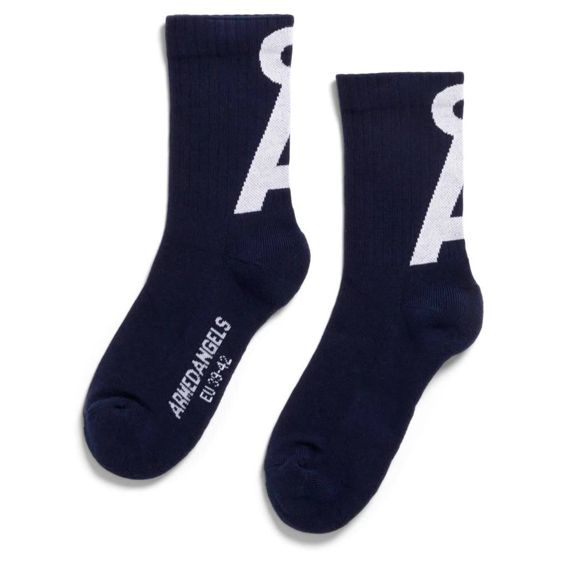 Спортни чорапи ARMEDANGELS Saamus Short Socks Sports socks - Tinted Navy / White