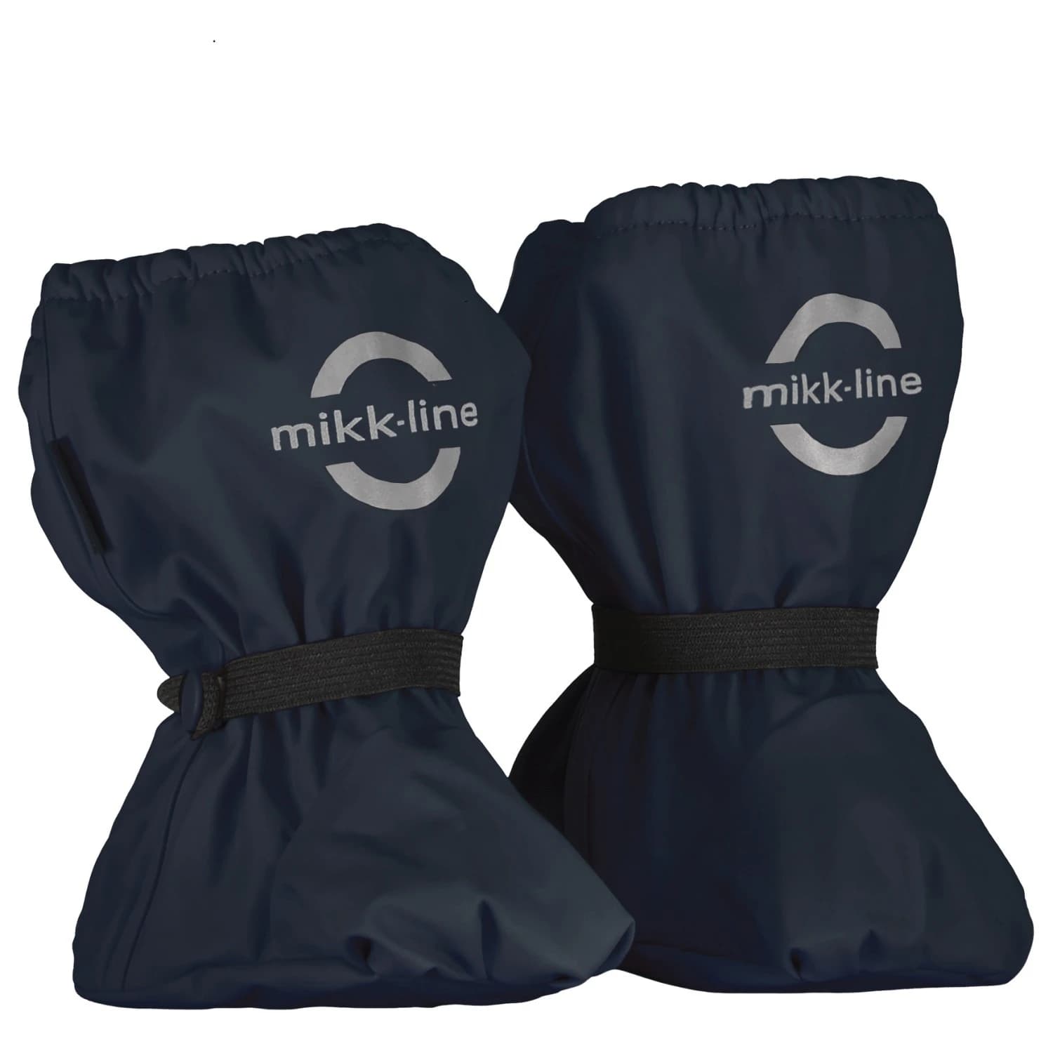 Детски гети Mikk-line Kid's PU Rain Footies with Fleece Gaiters - Blue Nights