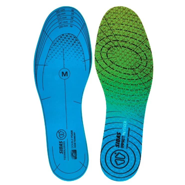 Стелка Sidas Impact Reducer Dualfoam Insole - Green / Blue