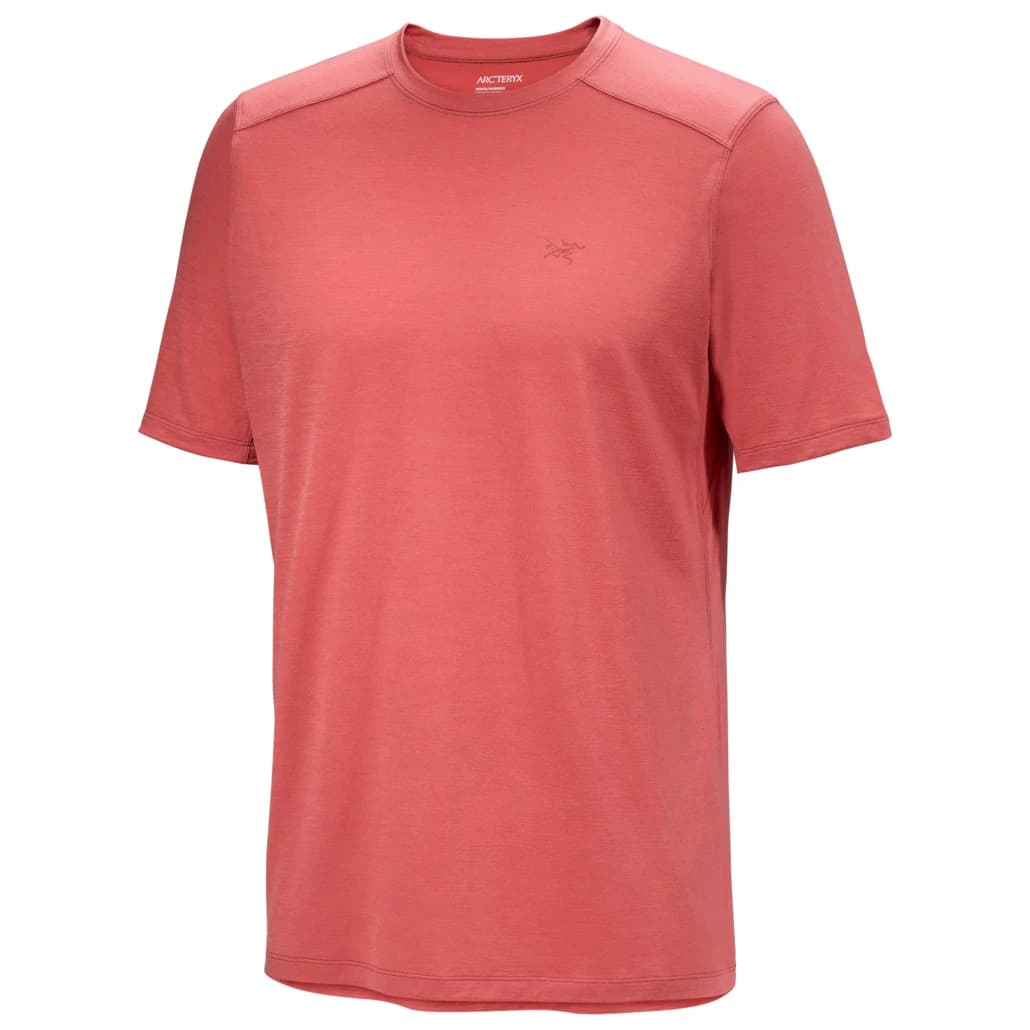 Мъжка мериносова блуза Arc'teryx Ionia S/S Merino shirt - Stone Red