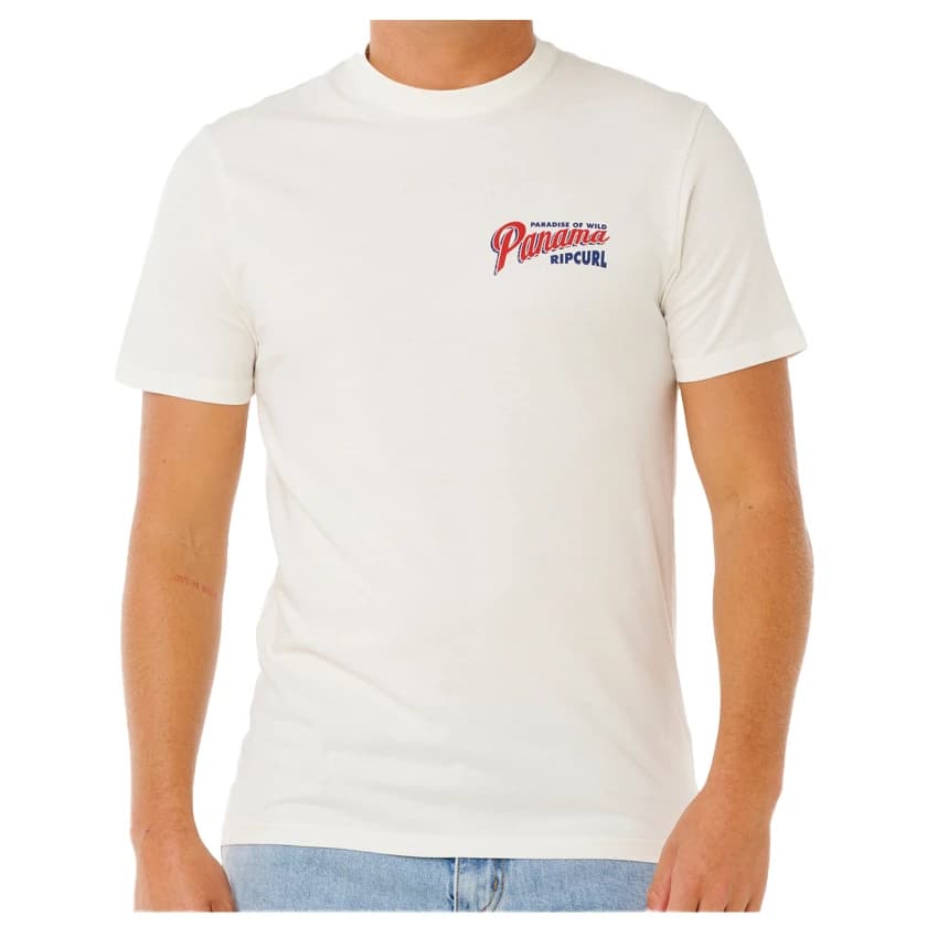 Мъжка тениска Rip Curl Desti Animals Tee T-shirt - Bone