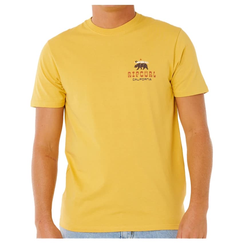 Мъжка тениска Rip curl Desti Animals Tee T-shirt - Ochre