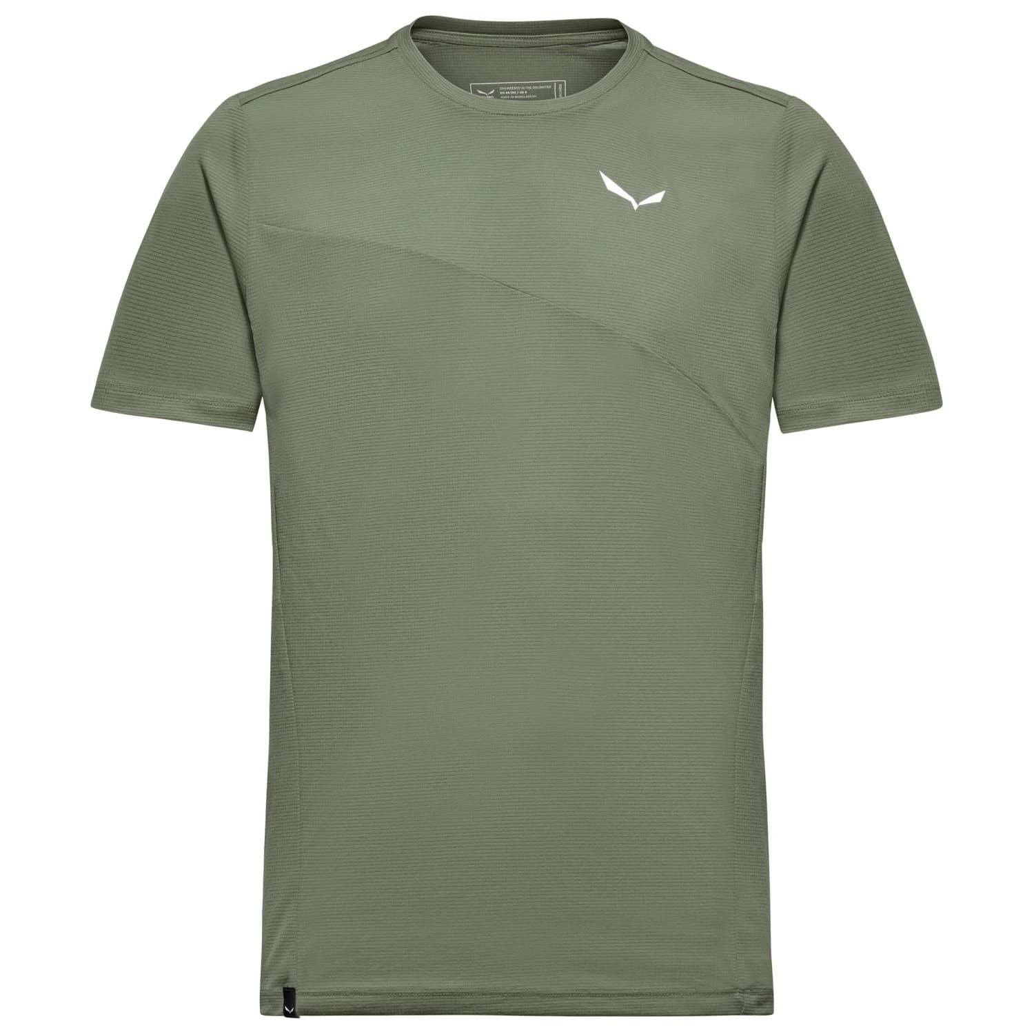 Мъжка спортна тениска Salewa Puez Sporty Dry T-Shirt Sport shirt - Faded Green