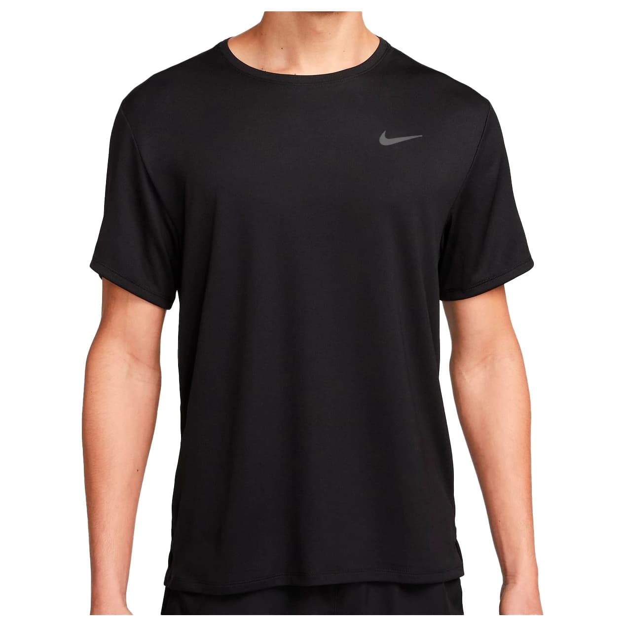 Мъжка тениска Nike Dri-FIT UV Miler Running shirt - Black / Reflective Silver