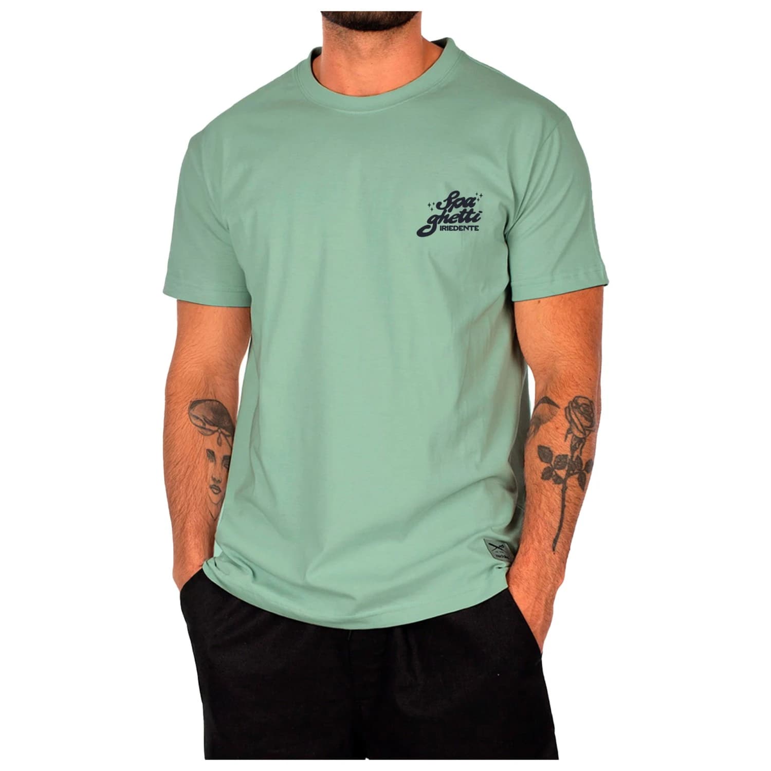 Мъжка тениска Iriedaily Spa Ghetti Tee T-shirt - Mint Haze