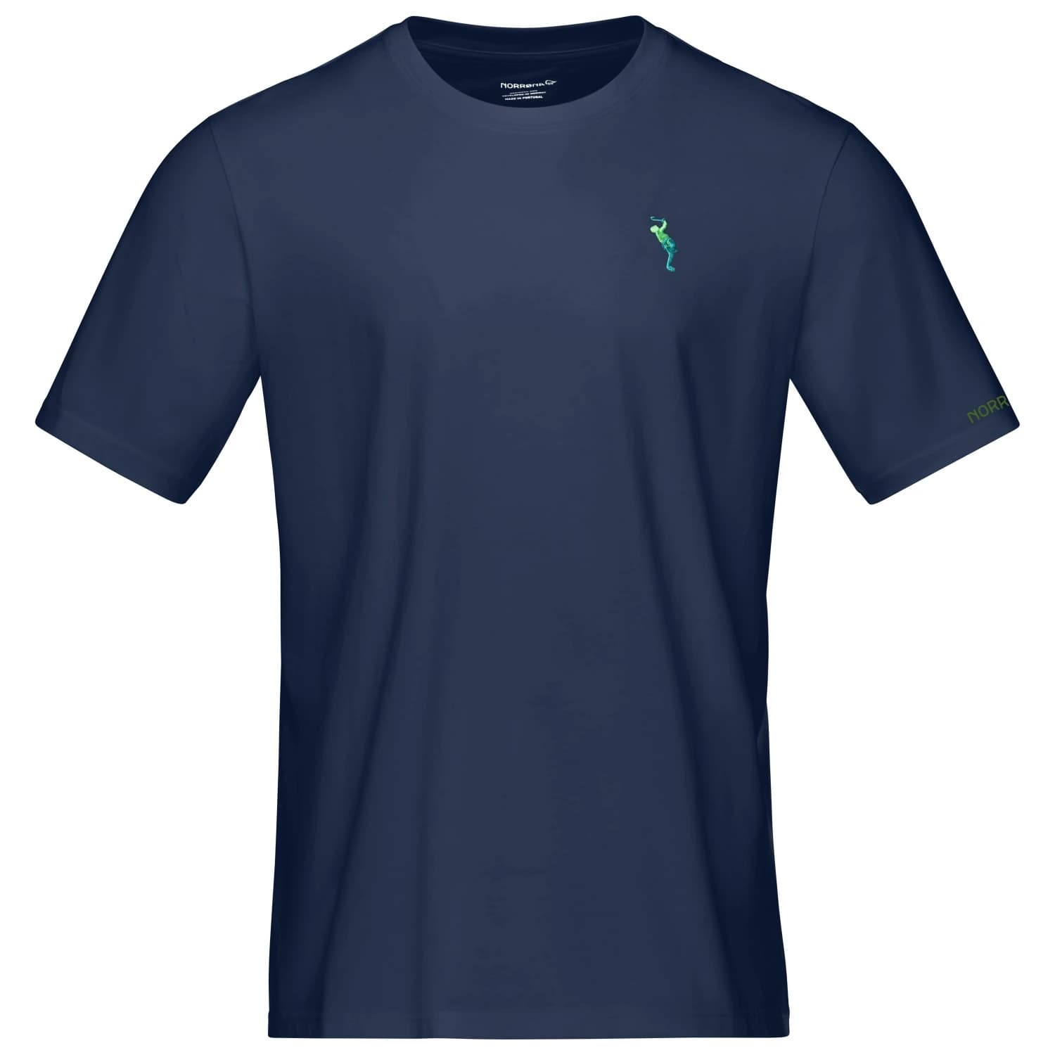 Мъжка тениска Norrøna /29 Cotton Activity Embroidery T-shirt - Indigo Night