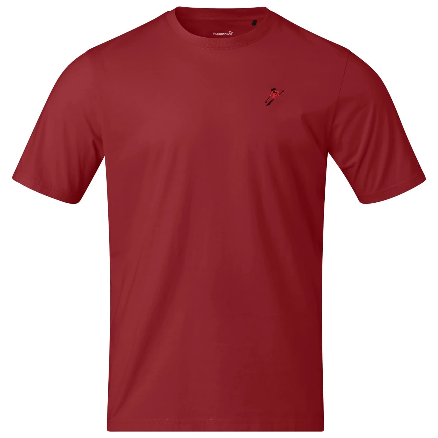 Мъжка тениска Norrøna /29 Cotton Activity Embroidery T-shirt - Port