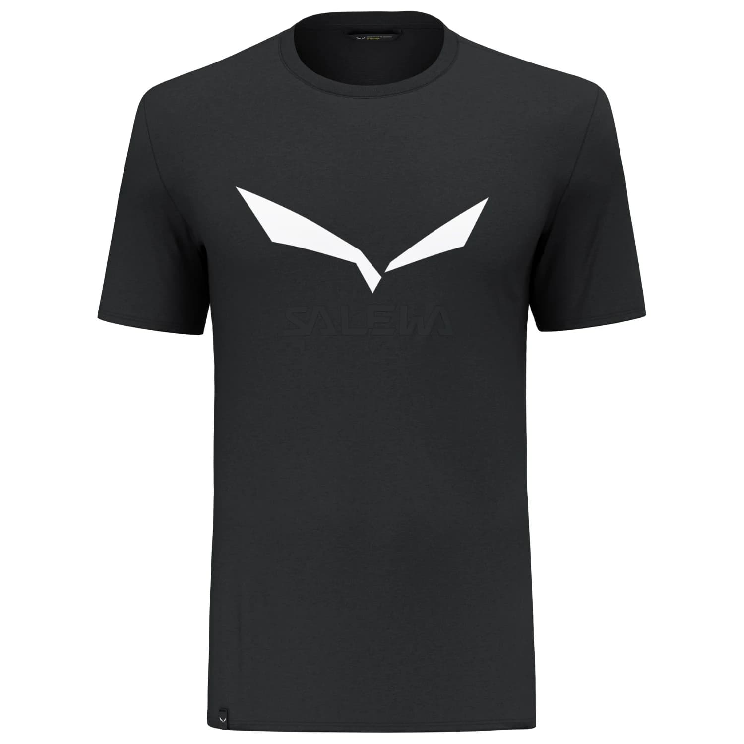 Мъжка спортна тениска Salewa Solidlogo Dry T-Shirt Sport shirt - Black Out