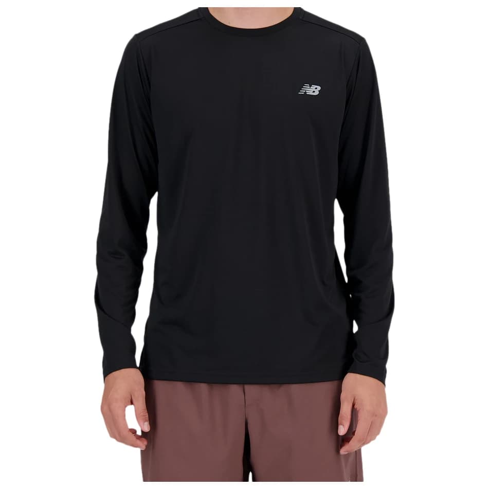 Мъжка тениска New Balance Sport Essentials L/S Running shirt - Black