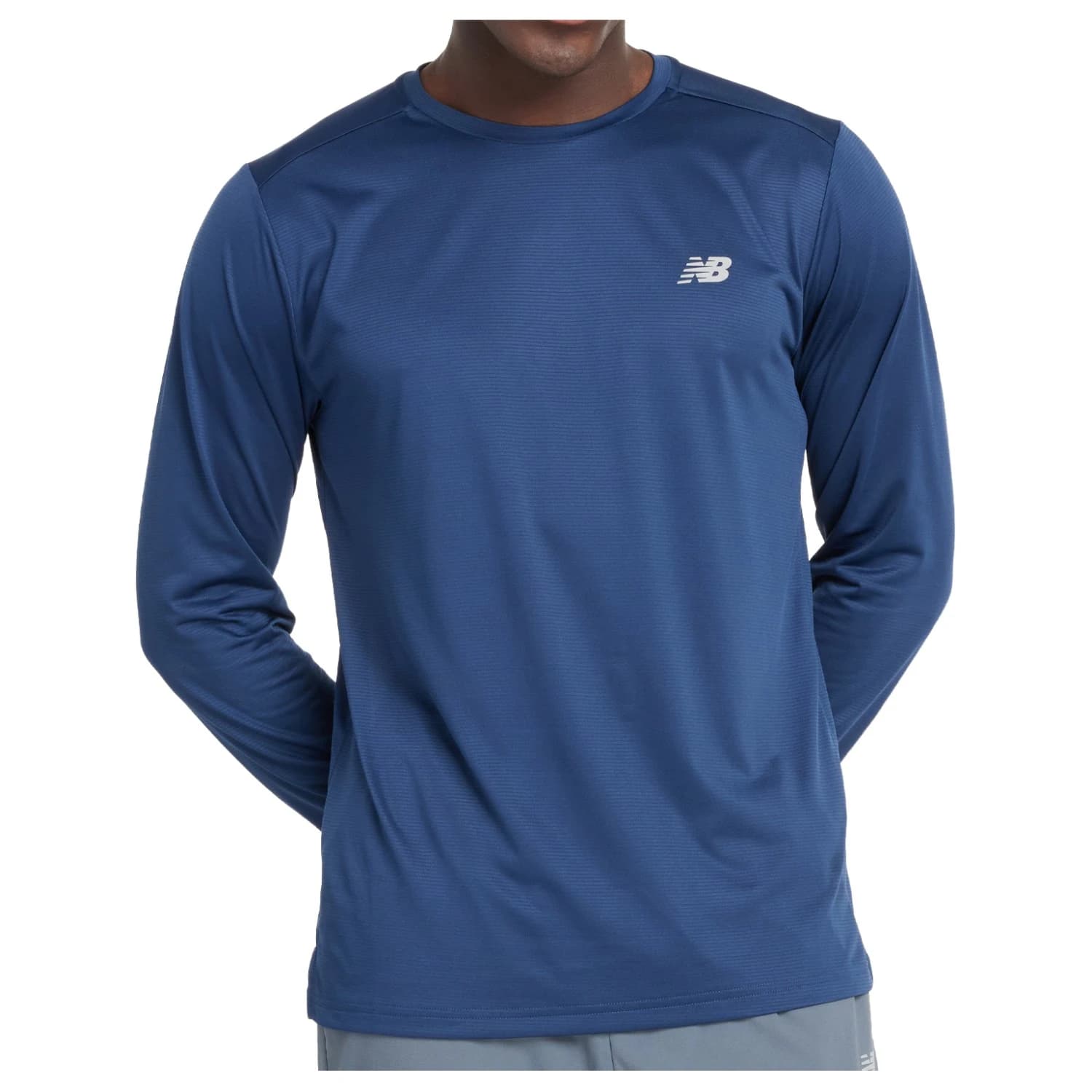 Мъжка тениска New Balance Sport Essentials L/S Running shirt - Black II